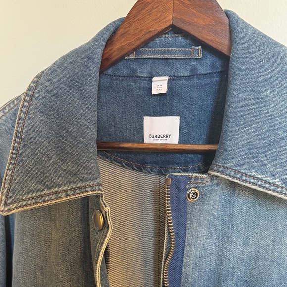 Men's Blue Denim Jacket - Picture 7 of 8